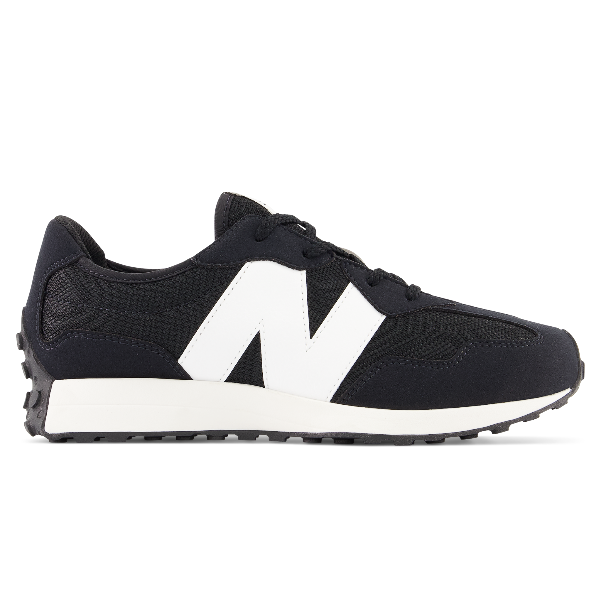 

Dětské boty New Balance GS327CBW – černé