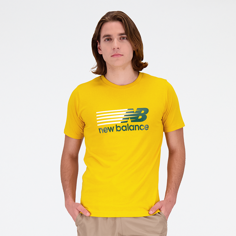

Pánské tričko New Balance MT23904VGL – žluté