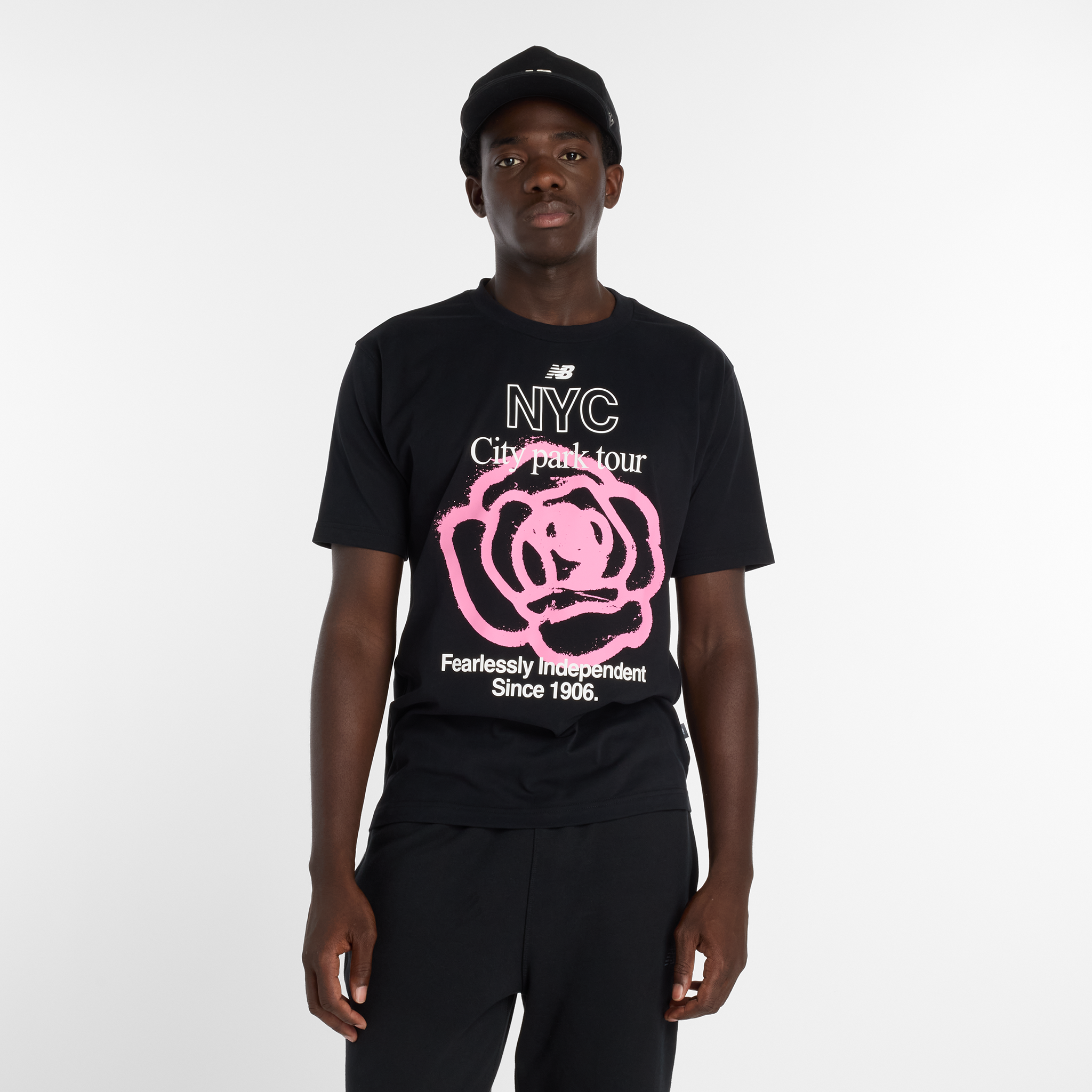 

Pánské tričko New Balance MT61018IBK – černé