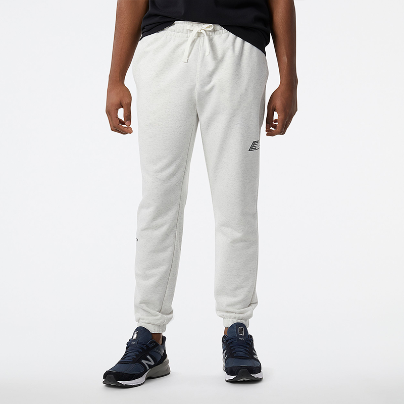 

Pánské kalhoty New Balance MP23504SAH – šedé