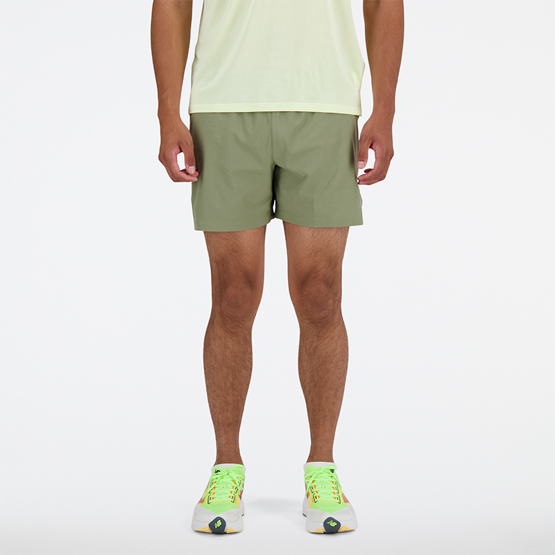 

Pánské šortky New Balance MS41286DEK – zelené