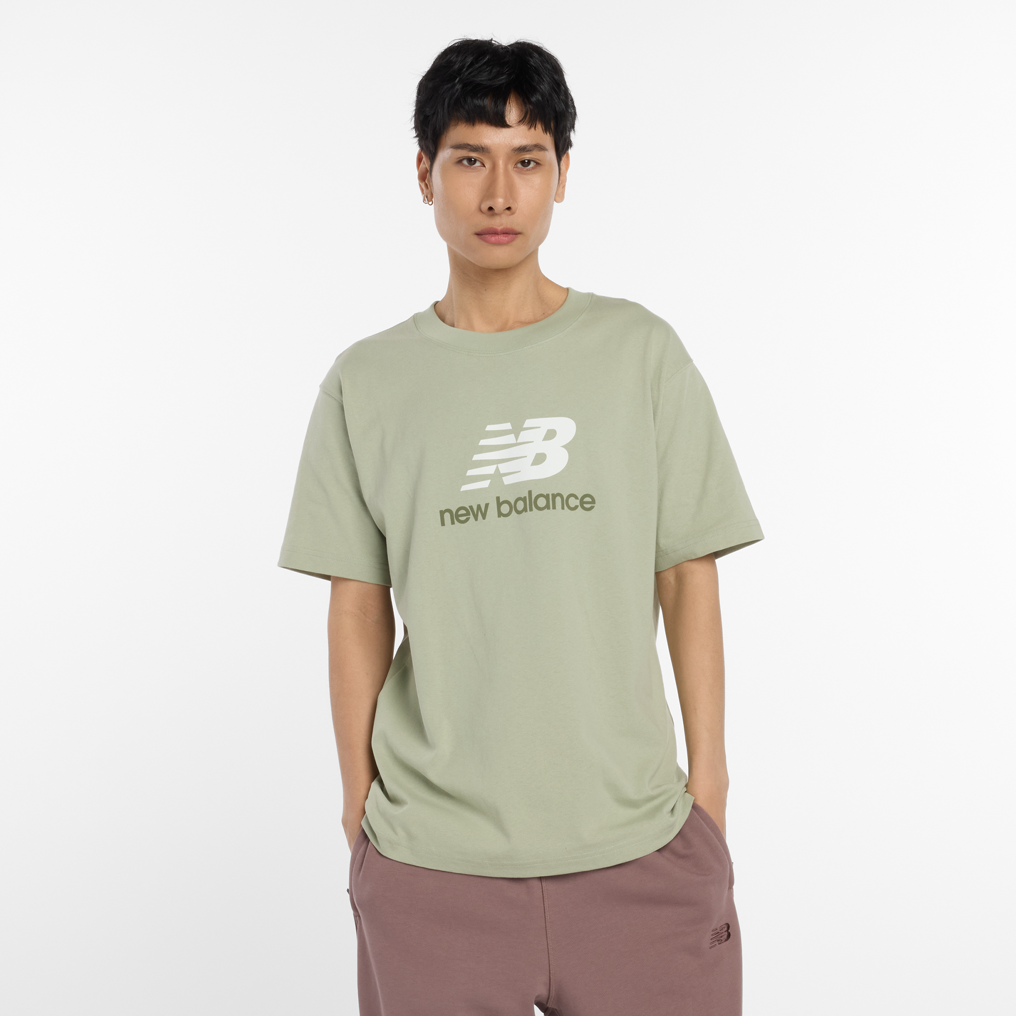 

Pánské tričko New Balance MT51500GAS – zelené