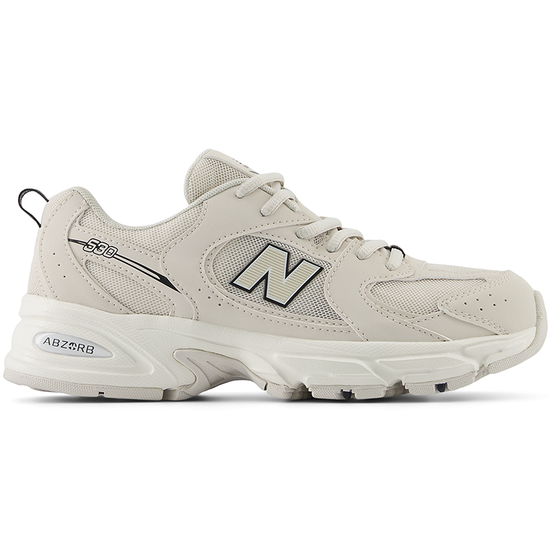 

Dětské boty New Balance GR530SC1 – béžové