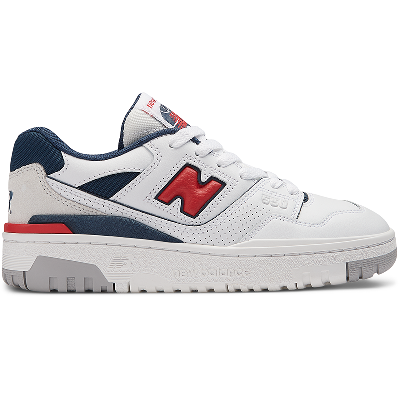 Levně Dětské boty New Balance GSB550ED – bílé