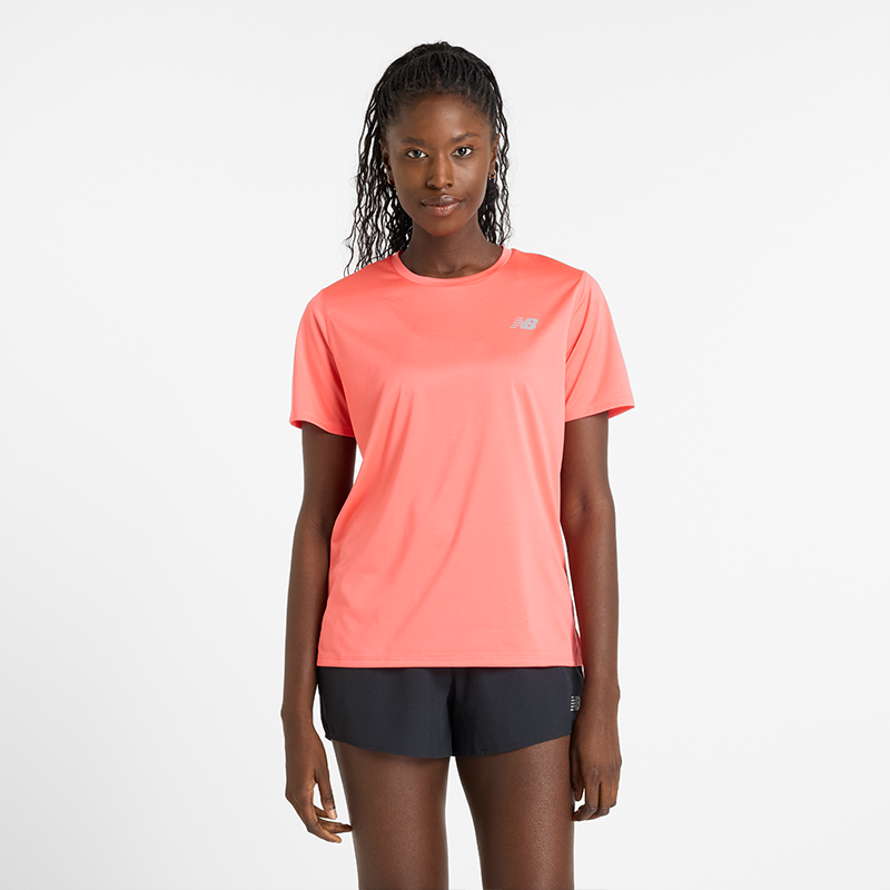 

Dámské tričko New Balance WT41222DTR – oranžová