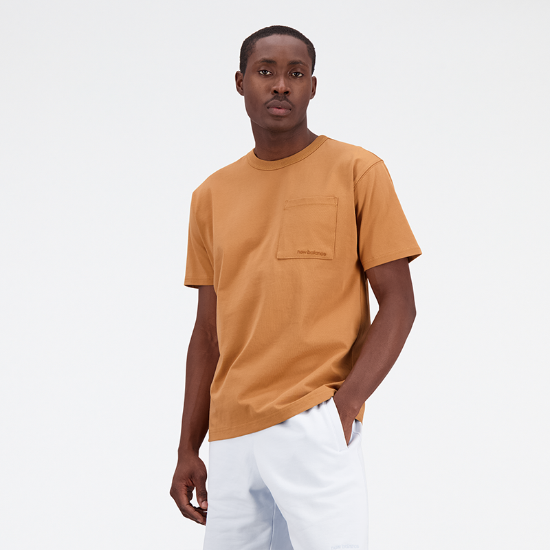 

Pánské tričko New Balance MT23567TOB – hnědý