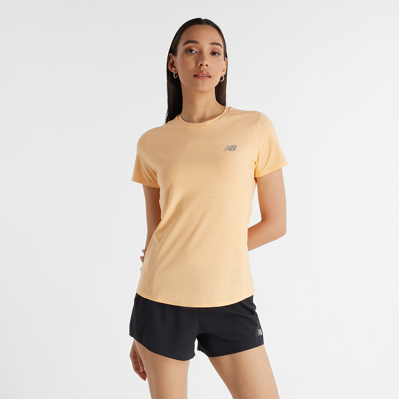 

Dámské tričko New Balance WT41281PAE – oranžová