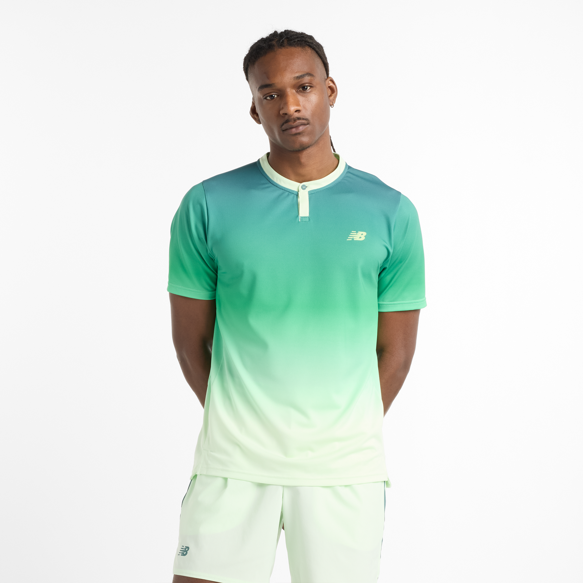 

Pánské tričko New Balance MT41406MEW – zelené