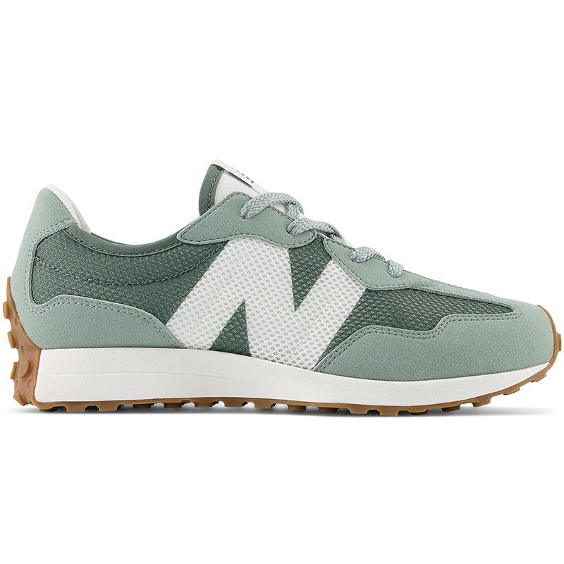 

Dětské boty New Balance GS327MS – zelené