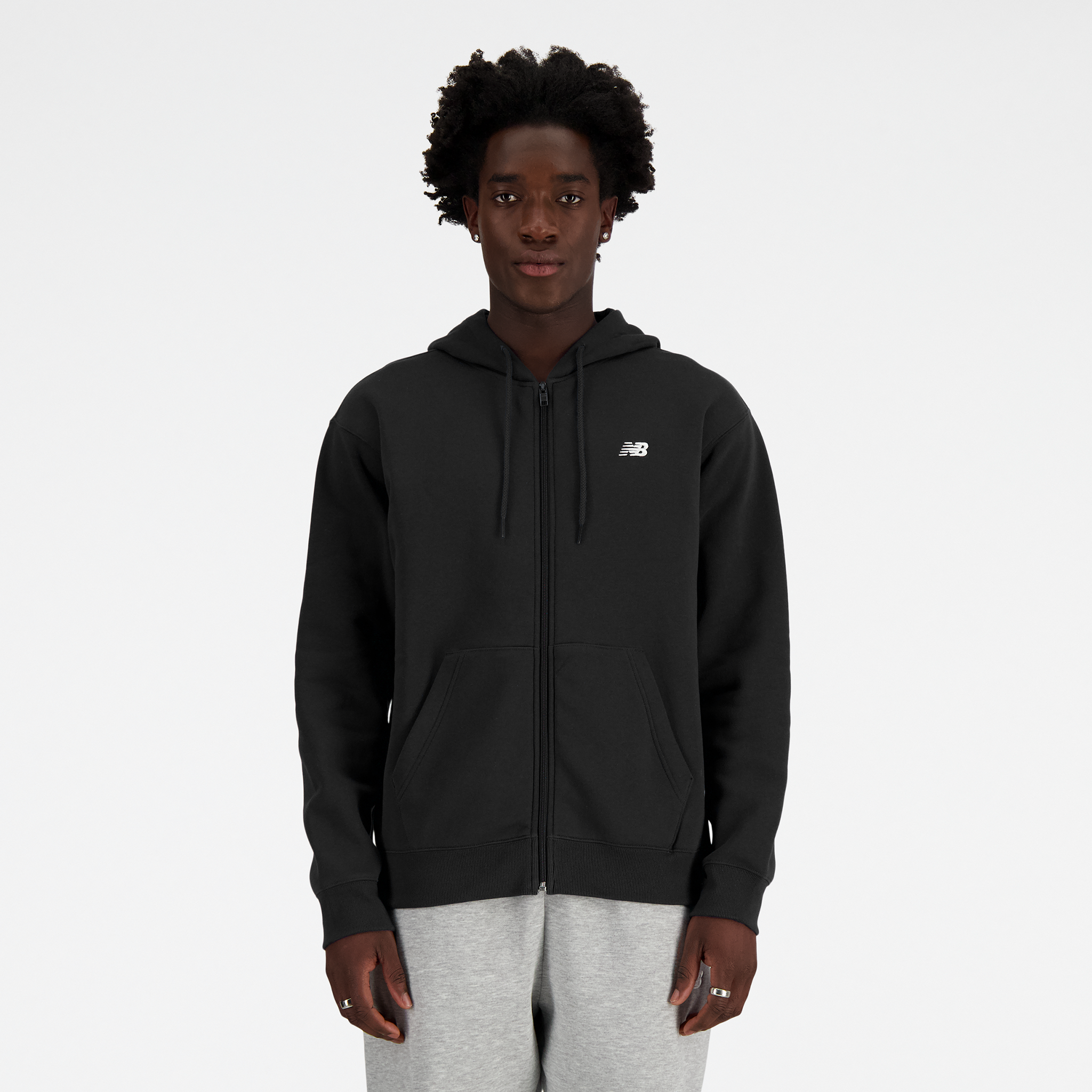 

Pánská mikina New Balance MJ41502BK – černé