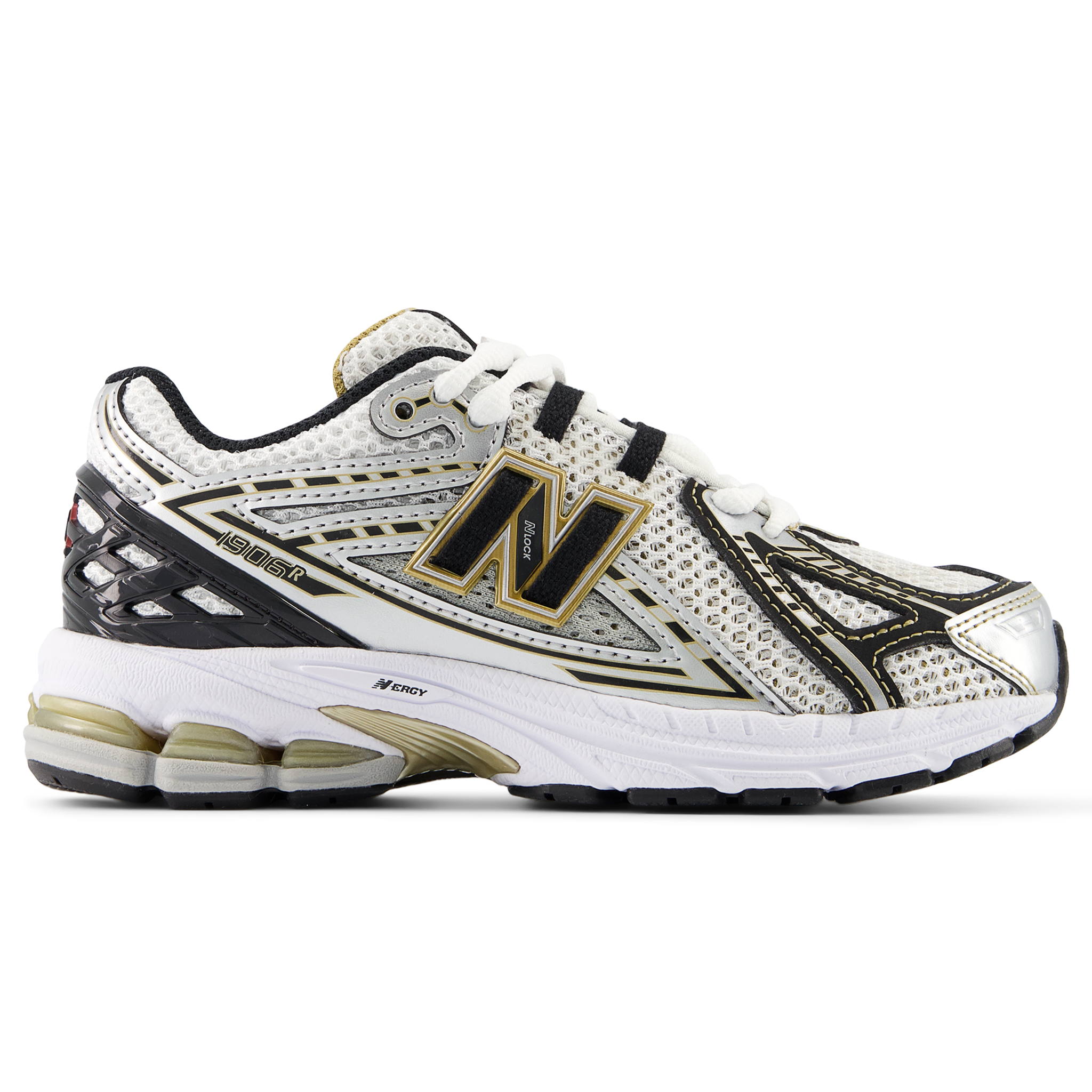 

Dětské boty New Balance PC1906RA – stříbrný