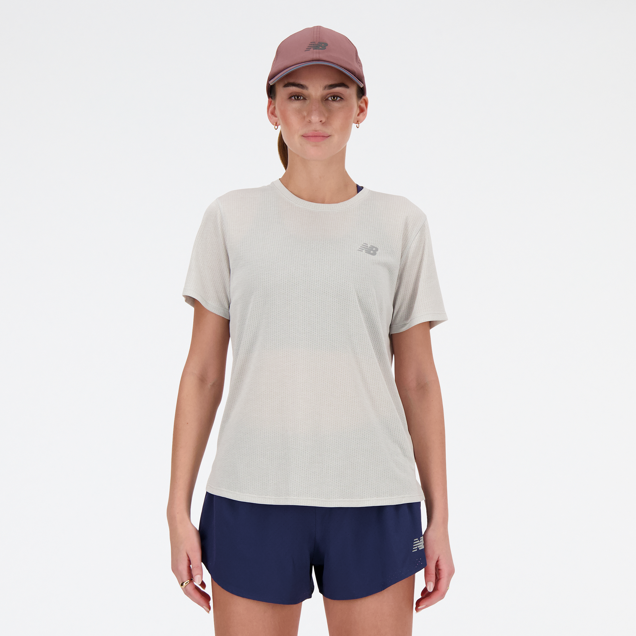 

Dámské tričko New Balance WT41253AHH – šedé
