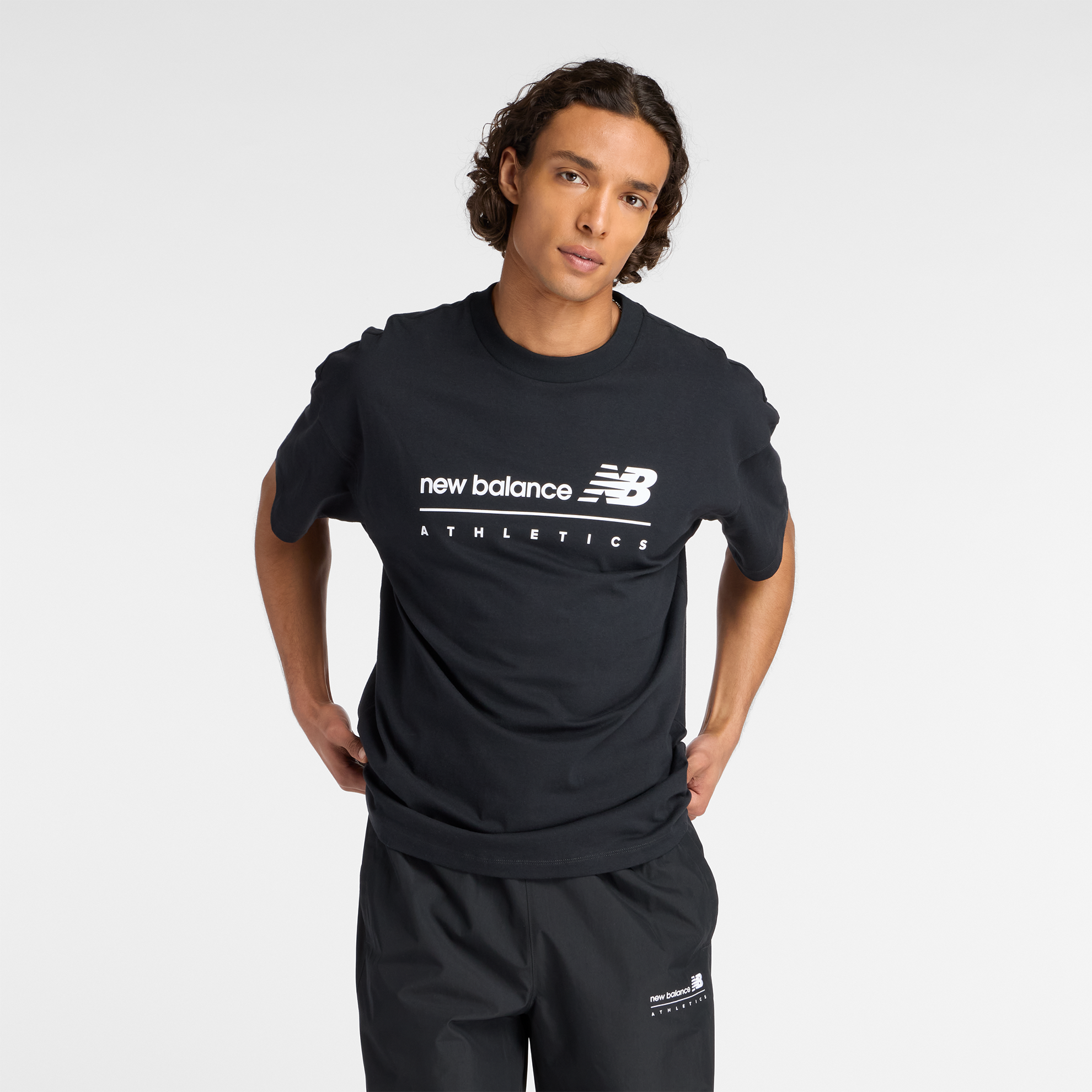 

Pánské tričko New Balance MT53525BK – černé