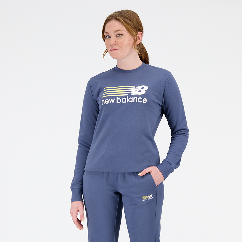 

Dámská mikina New Balance WT31816VTI – tmavomodrá