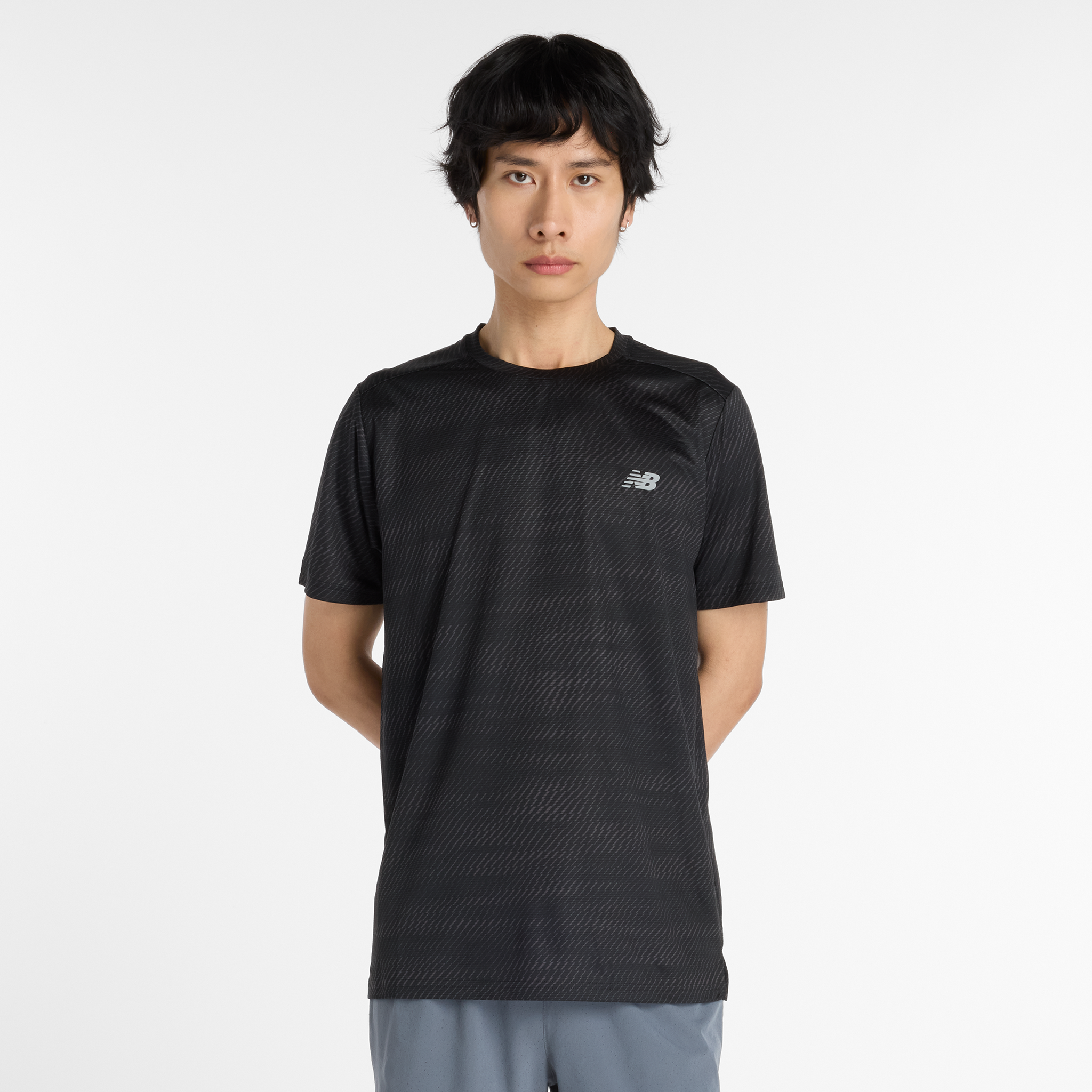 

Pánské tričko New Balance MT53217BK – černé