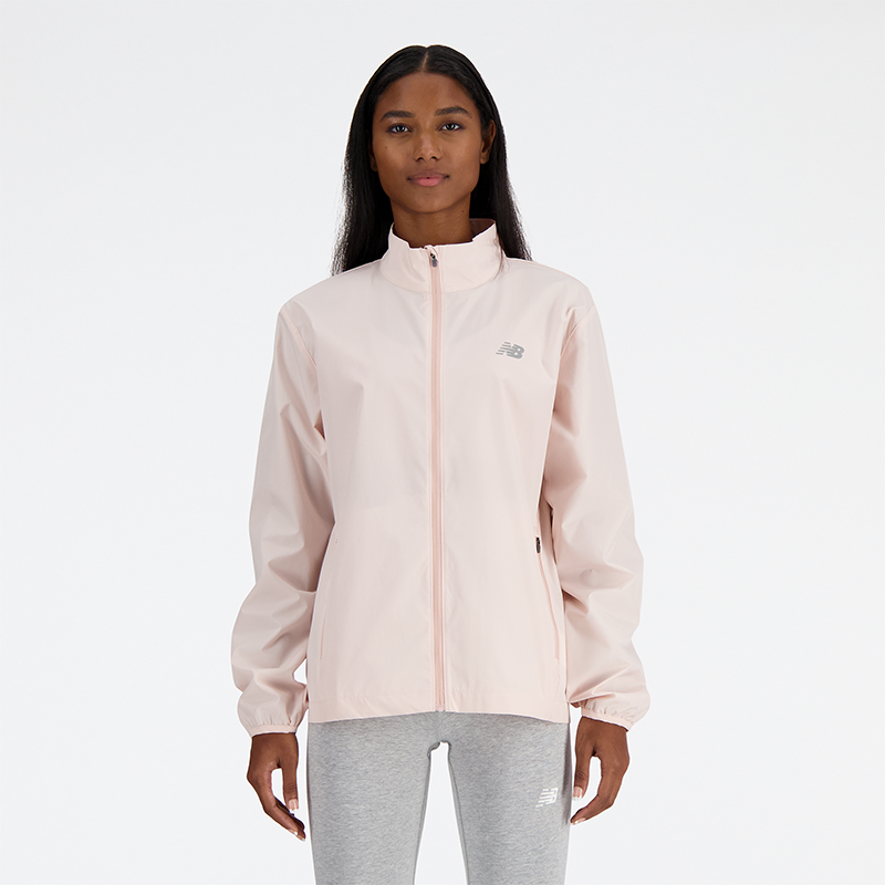 Levně Dámská bunda New Balance WJ41243OUK – růžové