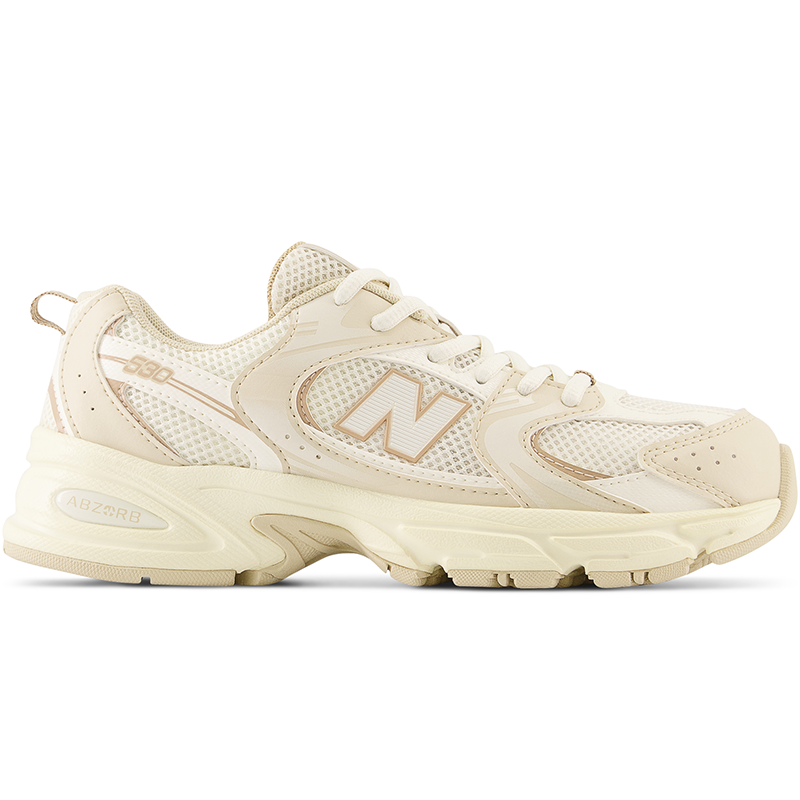 

Dětské boty New Balance GR530AA – béžové