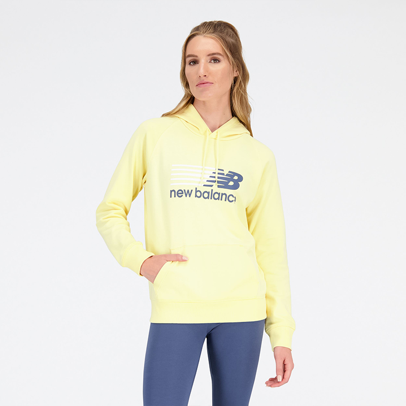 

Dámská mikina New Balance WT23800MZ – žluté