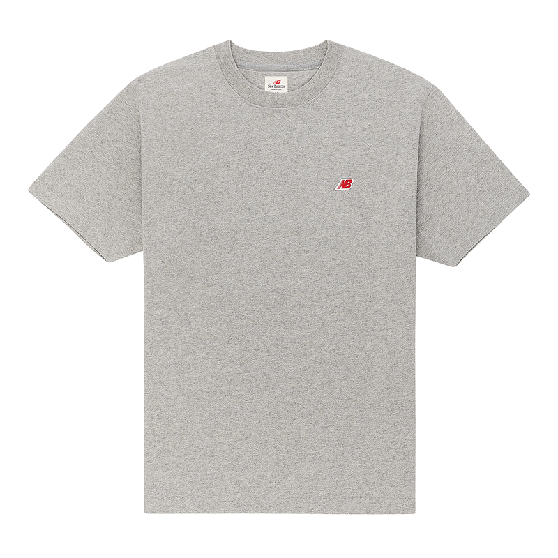 Levně Pánské tričko New Balance MADE in USA MT21543AG – šedé