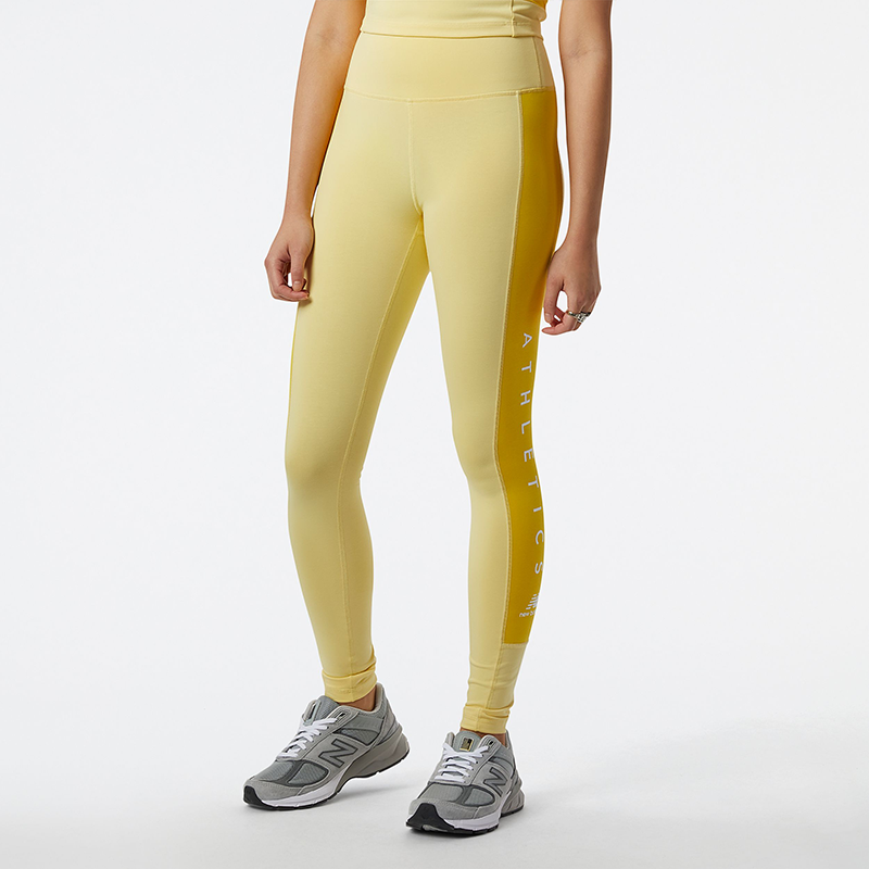 

Kalhoty New Balance WP23501HCM – žluté