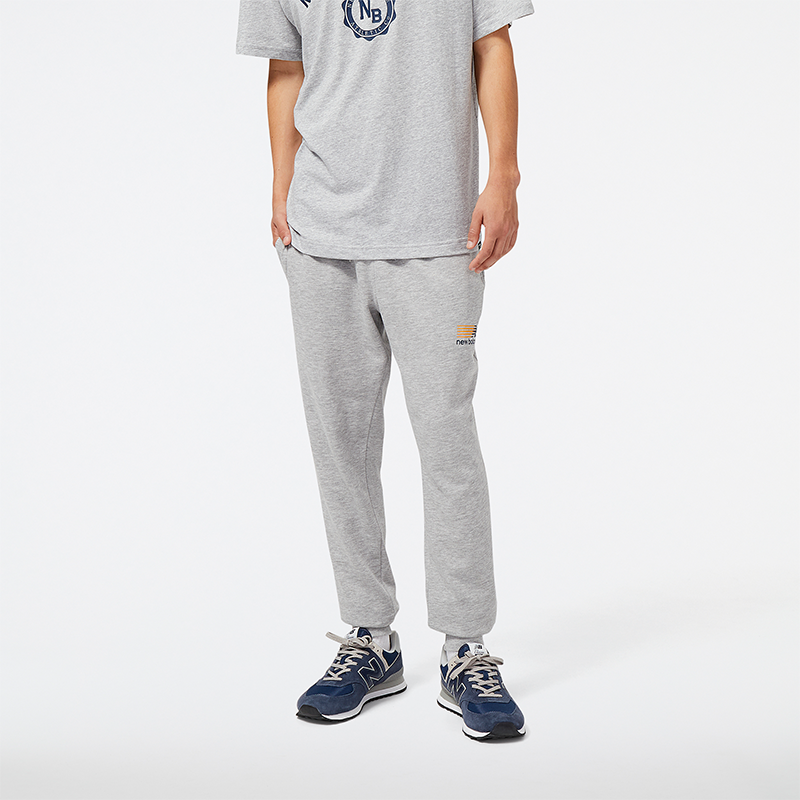 

Pánské kalhoty New Balance MP23901AGM – šedé