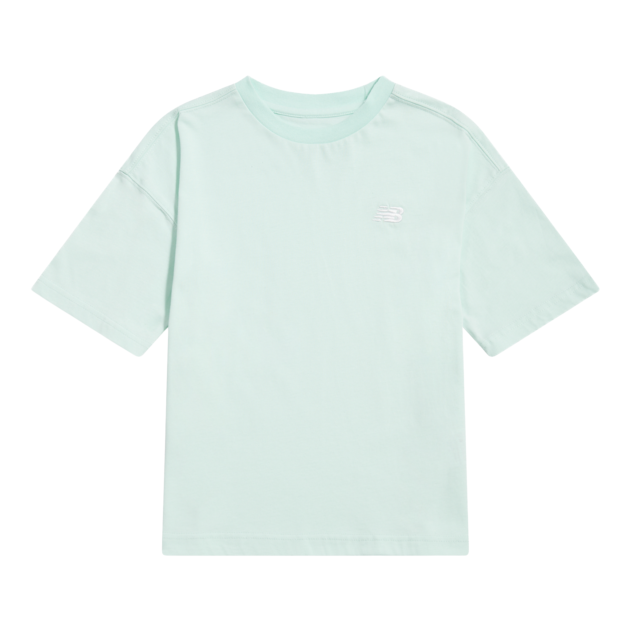 

Dětské tričko New Balance LAKG0001COJ – mátové