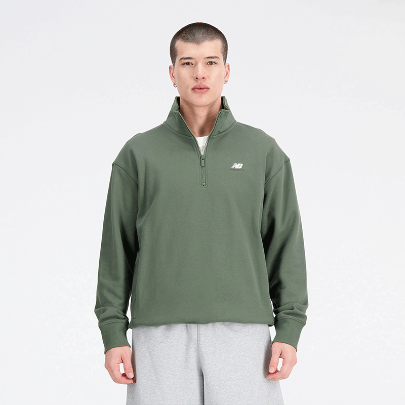 

Pánská mikina New Balance MT31501AG – zelené