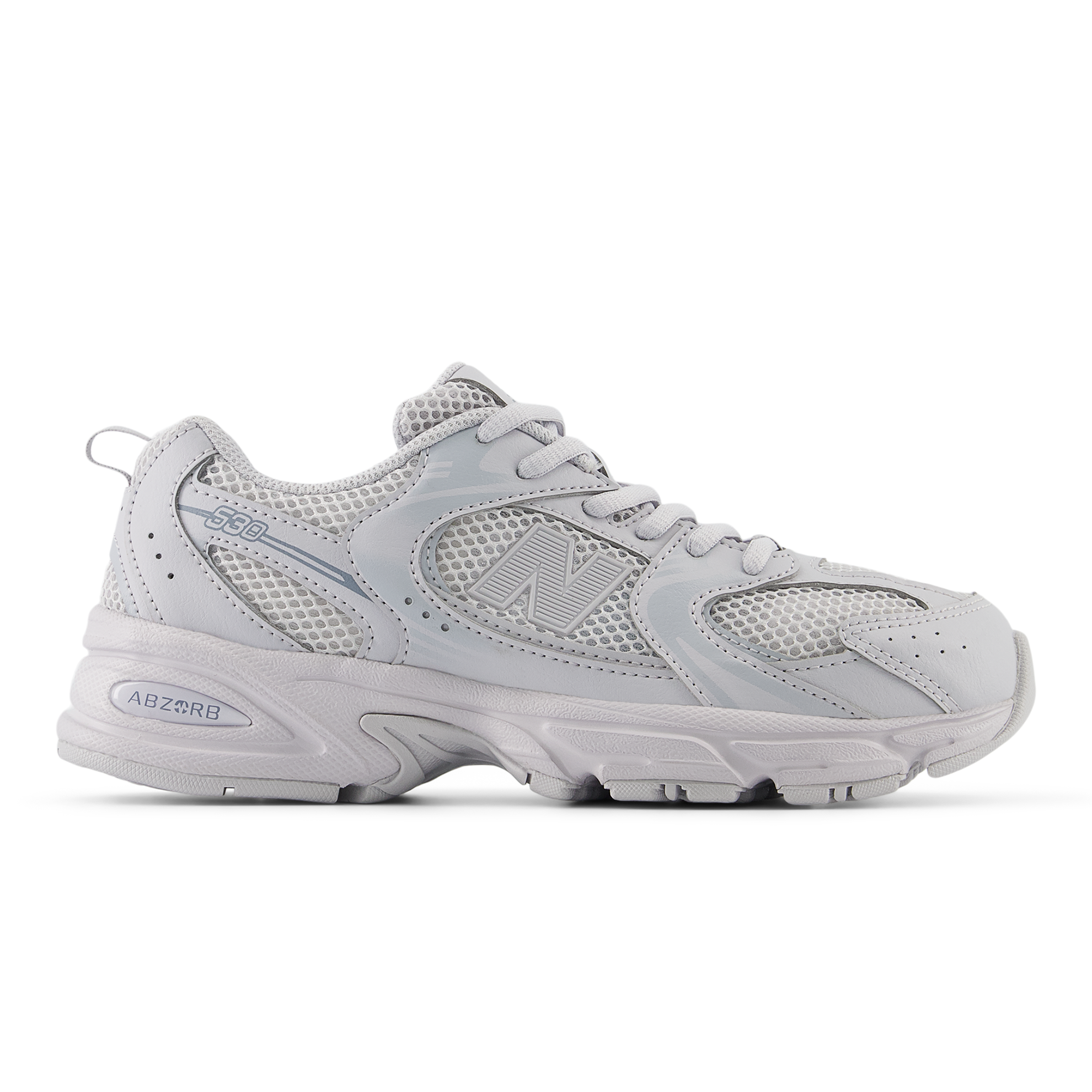 

Dětské boty New Balance GR530TBA – šedé