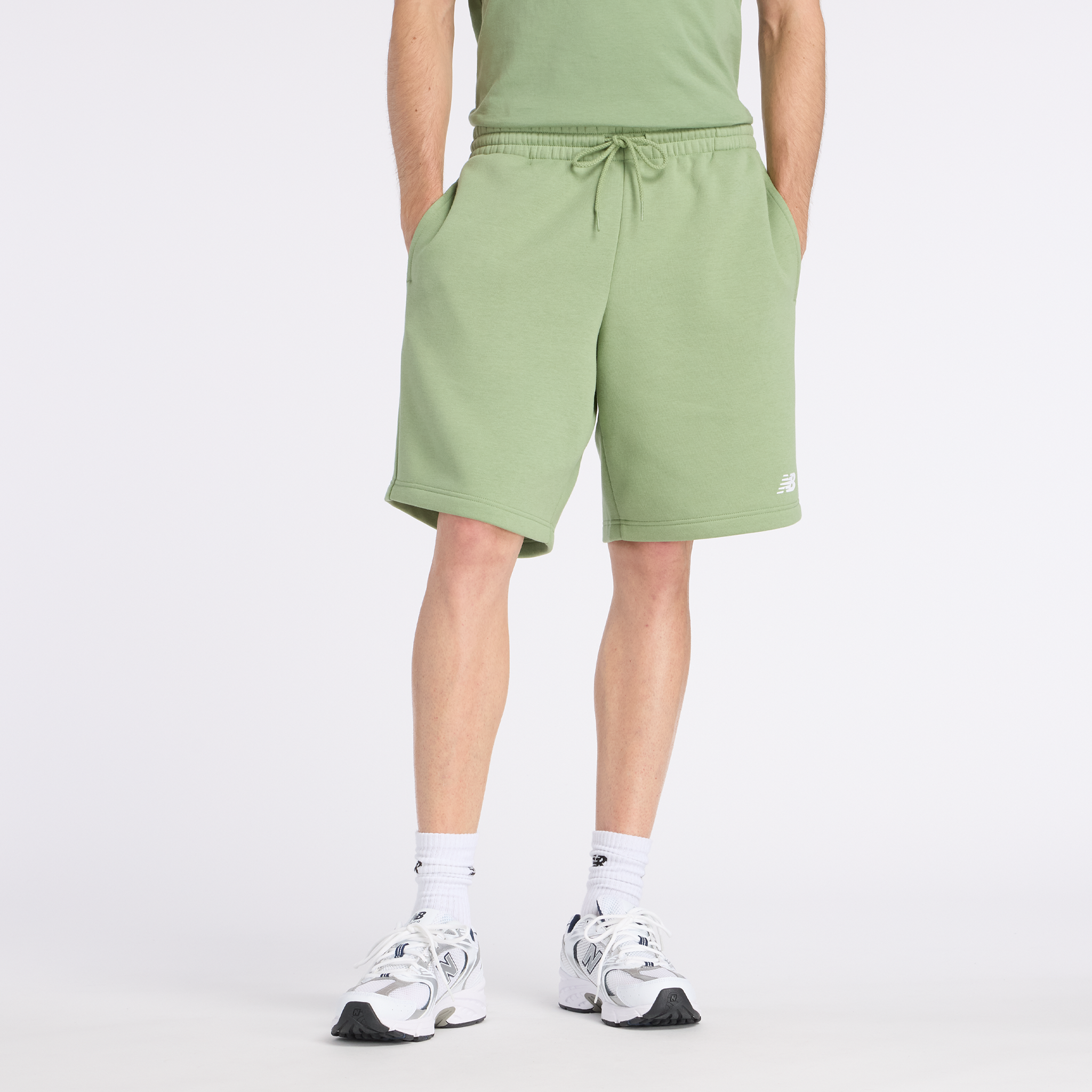 

Pánské šortky New Balance MS43903AAR – zelené