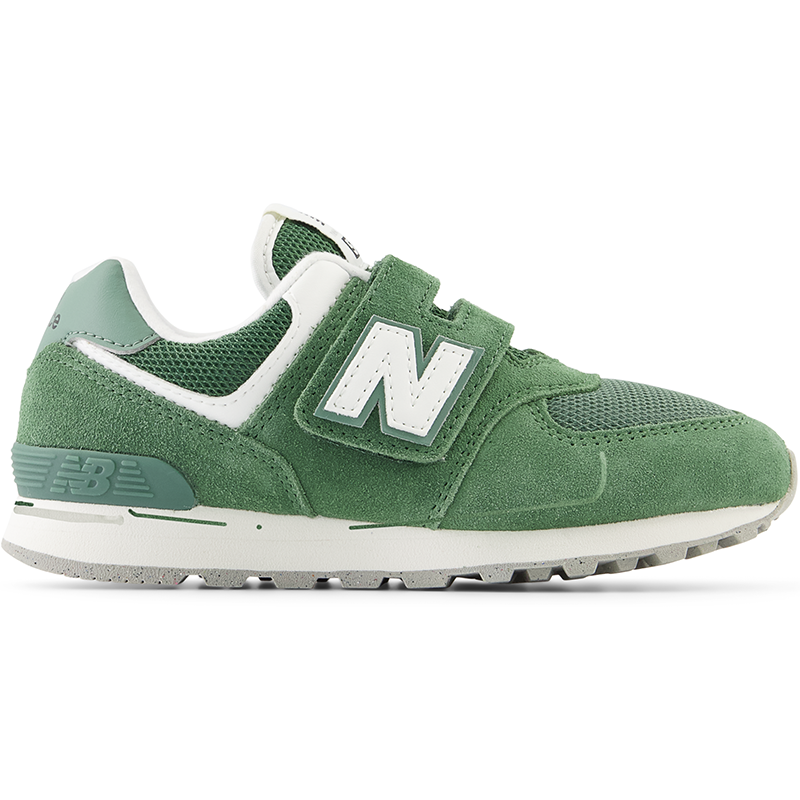 

Dětské boty New Balance PV574FGG – zelené