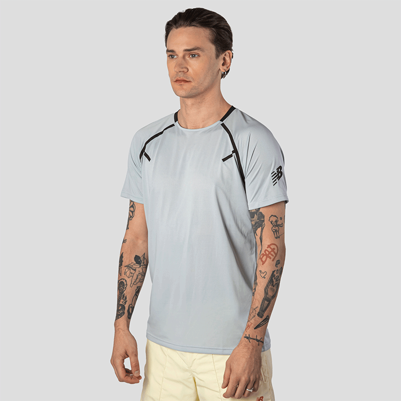 

Pánské tričko New Balance MT23145LAN – modré