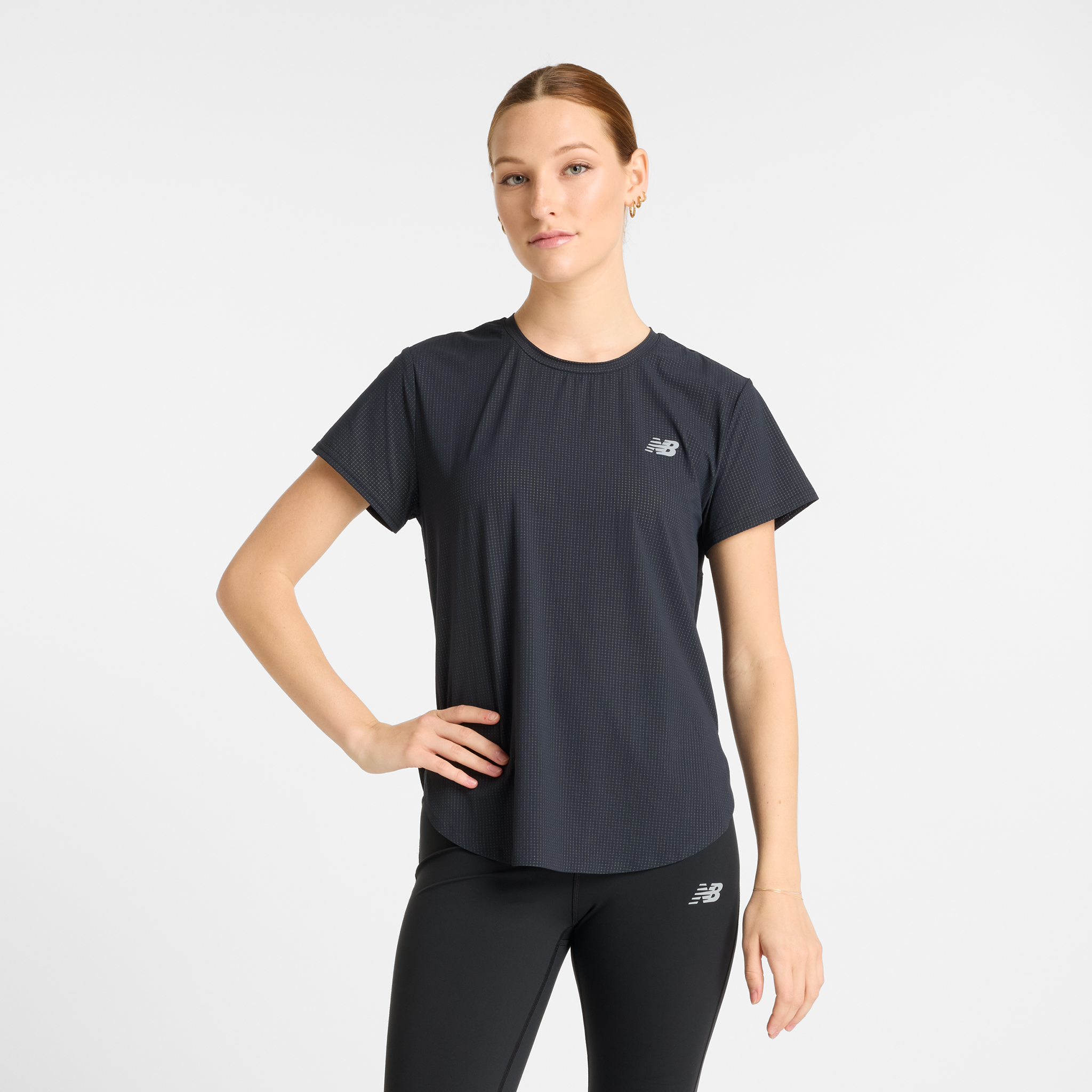 

Dámské tričko New Balance WT51227BK – černé