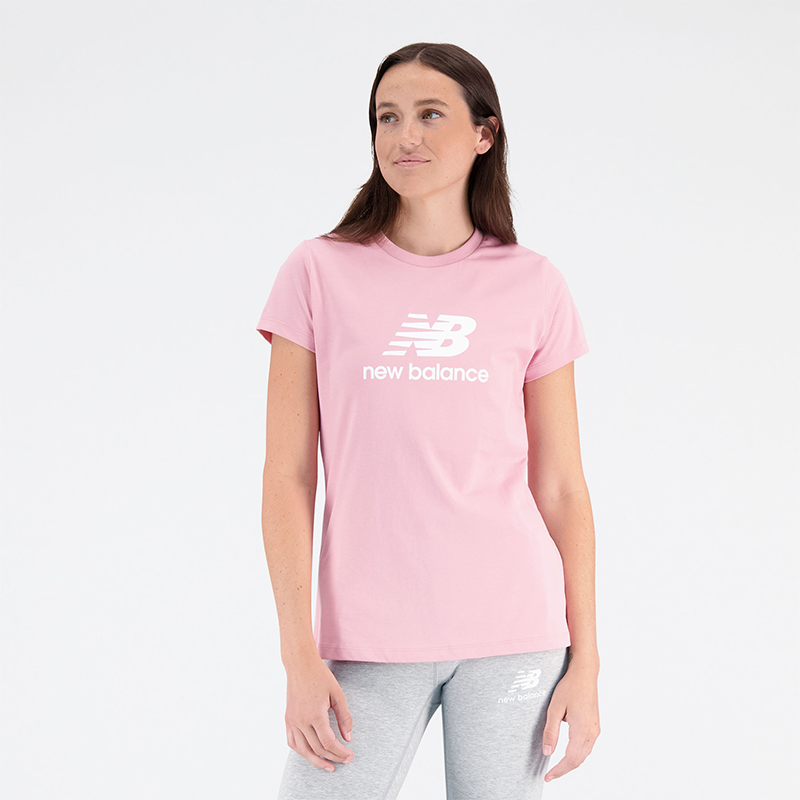 Levně Dámské tričko New Balance WT31546HAO – růžové