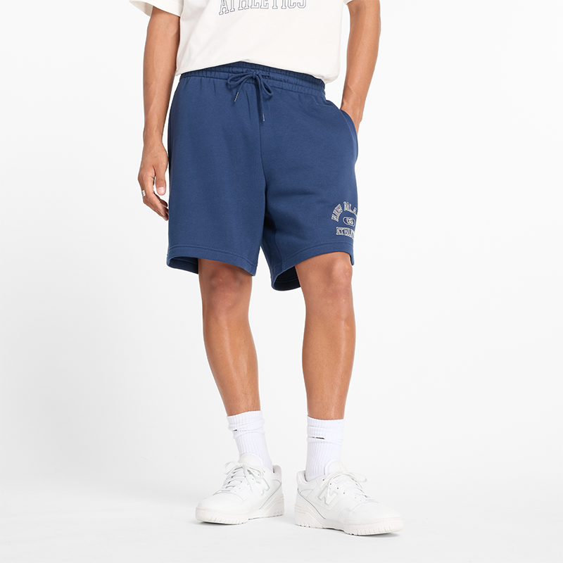 

Pánské šortky New Balance MS43506NNY – modré