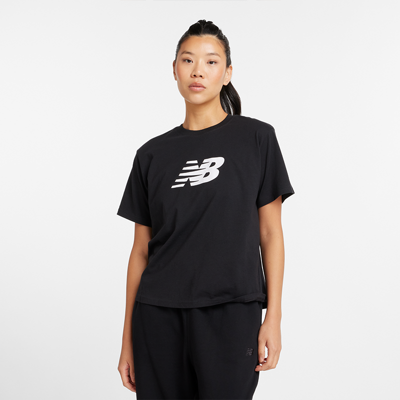 

Dámské tričko New Balance WT43583BK – černé