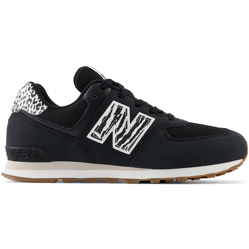 Levně Dětské boty New Balance GC574AZ1 – černé