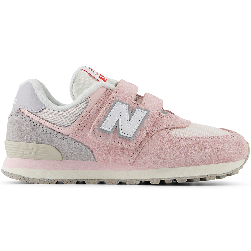 

Dětské boty New Balance PV574BKM – růžové