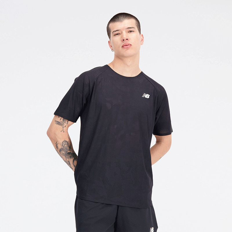 

Pánské tričko New Balance MT33281BK – černé
